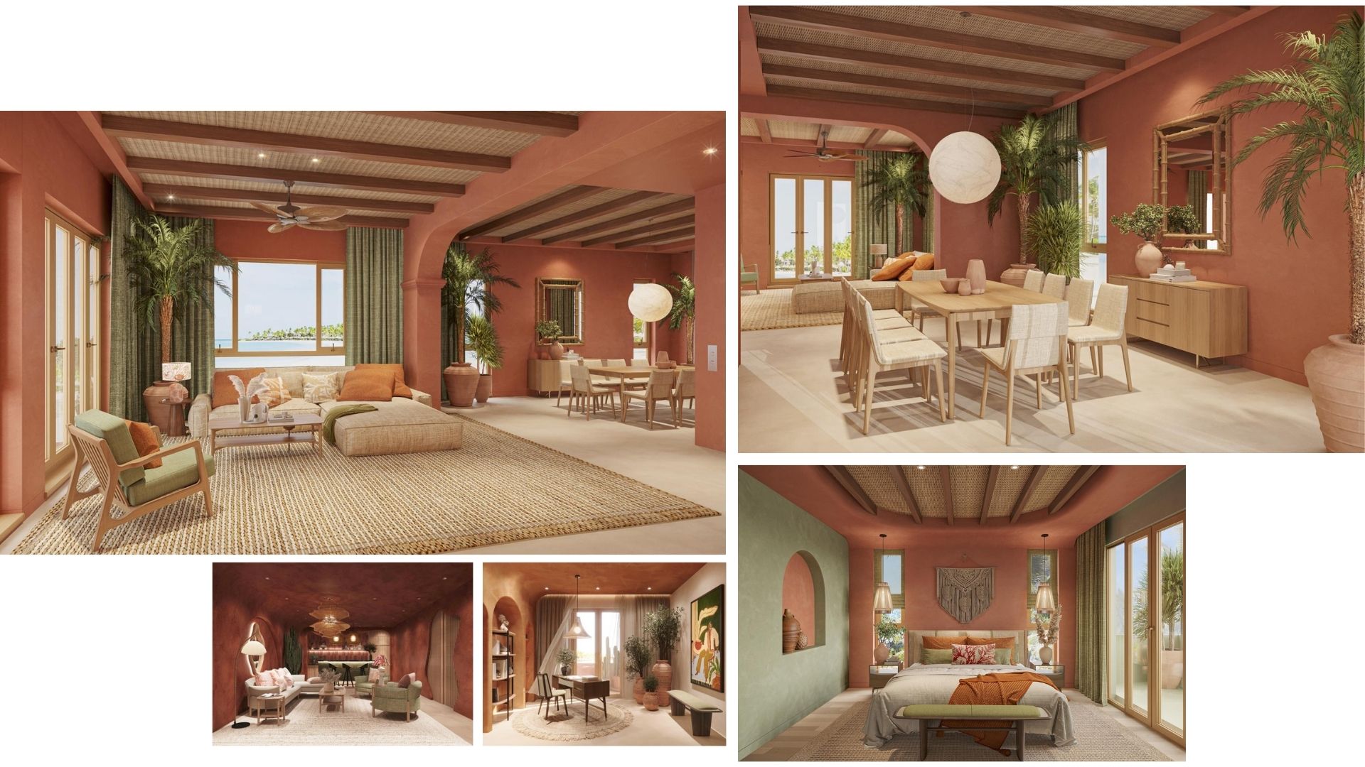 Nội thất Địa Trung Hải Casa Villa Thiết kế nội thất phong cách Địa Trung Hải vòm cong tại biệt thự Casa Villa